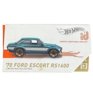 Hot Wheels i.d 1970 Ford Escort RS1